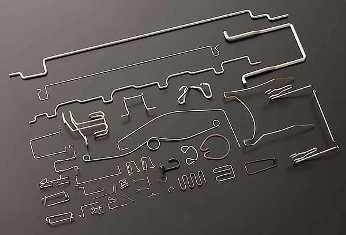 Special spring for precision applications